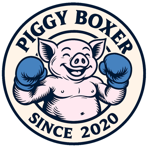 Piggy Boxer Vintage Shop logo