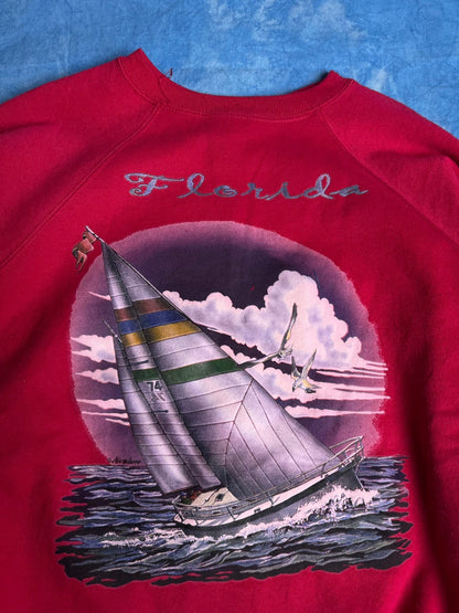 Bluza Hanes Florida, USA 90s L | Piggy Boxer Vintage Shop