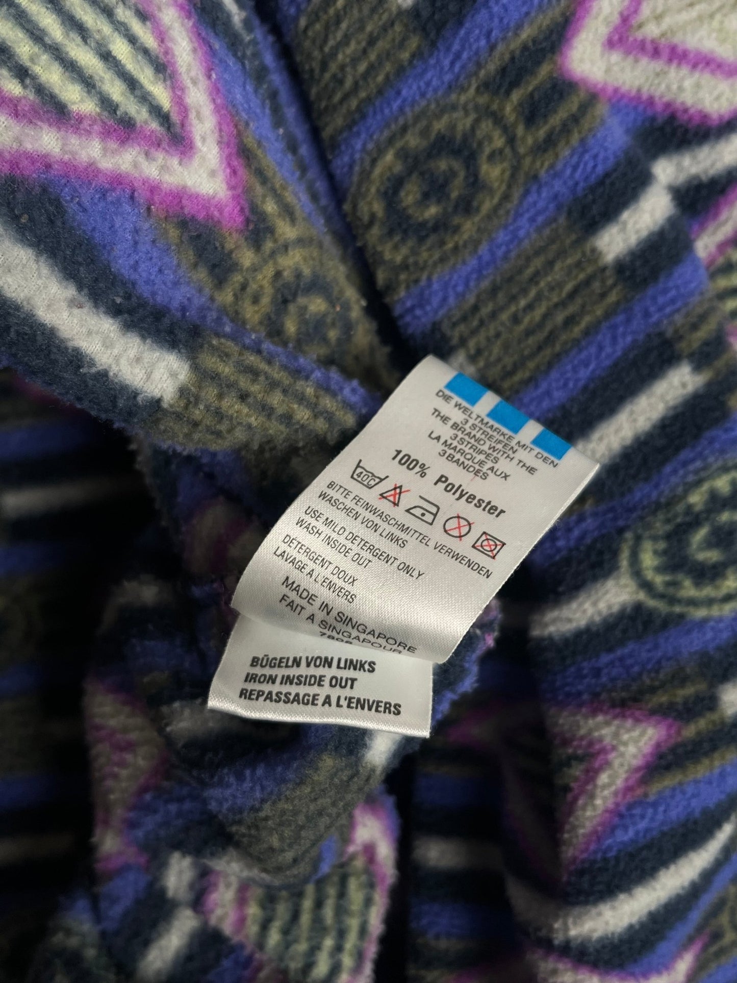 Bluza Polarowa Adidas Wzorki 90s XL - Piggy Boxer