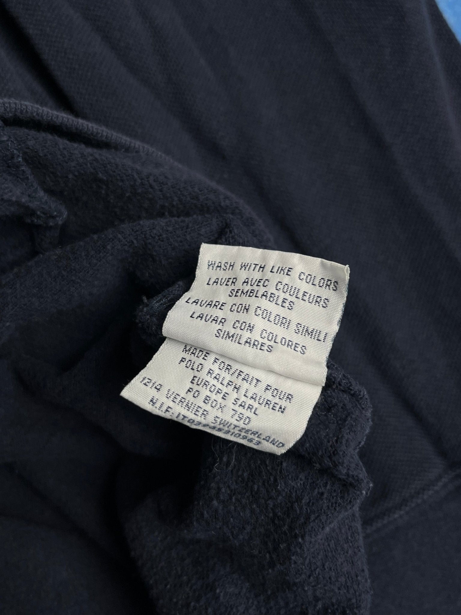 Bluza Quarter Zip Polo Ralph Lauren 90s XL | Piggy Boxer Vintage Shop