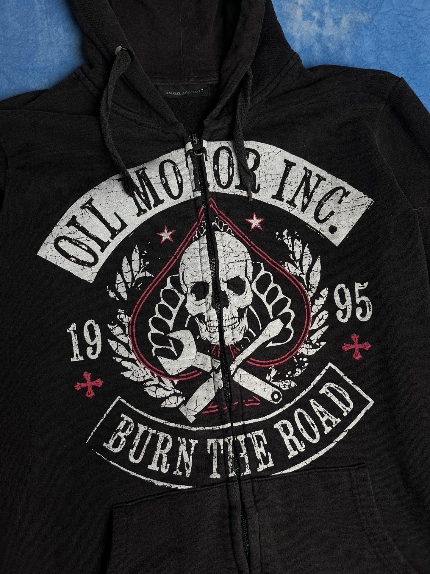 Bluza Rozpinana John Devin Old Motor Inc M | Piggy Boxer Vintage Shop