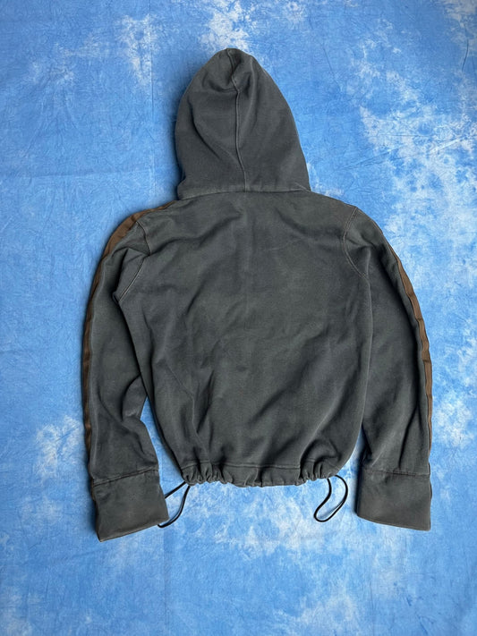 Bluza Rozpinana Puma z Kapturem i Sztucznym Futrem 00s XS | Piggy Boxer Vintage Shop