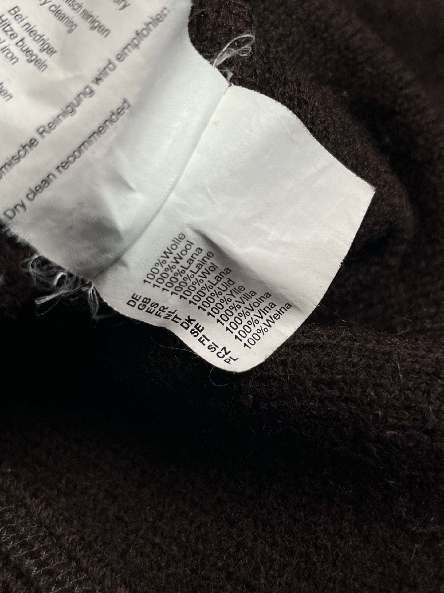 Bluza Rozpinana Wełniana ze Sztucznym Futrem 00s S | Piggy Boxer Vintage Shop