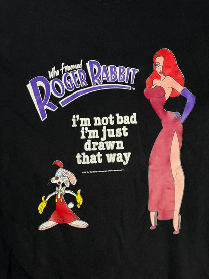 Bluza Who Framed Roger Rabbit 1987r M | Piggy Boxer Vintage Shop