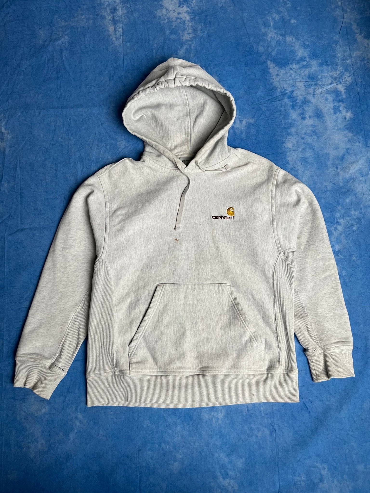 Bluza z Kapturem Carhartt WIP Hooded American Script Sweat S | Piggy Boxer Vintage Shop
