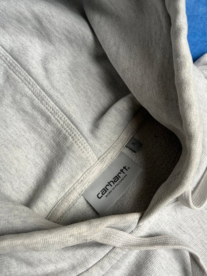 Bluza z Kapturem Carhartt WIP Hooded American Script Sweat S | Piggy Boxer Vintage Shop