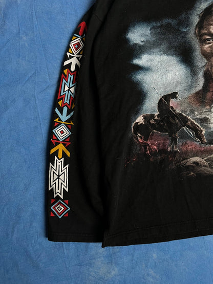 Bluza z Kapturem Indianin Dziki Zachód 90s XL | Piggy Boxer Vintage Shop