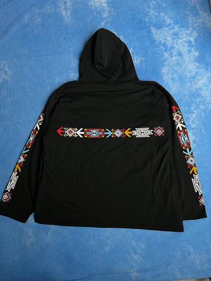 Bluza z Kapturem Indianin Dziki Zachód 90s XL | Piggy Boxer Vintage Shop