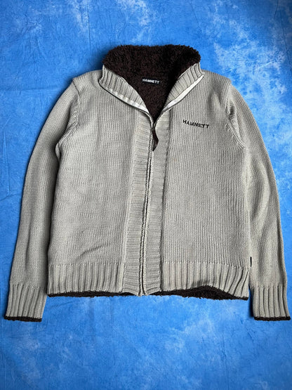 Bluza Zip Katharine Hamnett Wełniany Blend 90s L | Piggy Boxer Vintage Shop