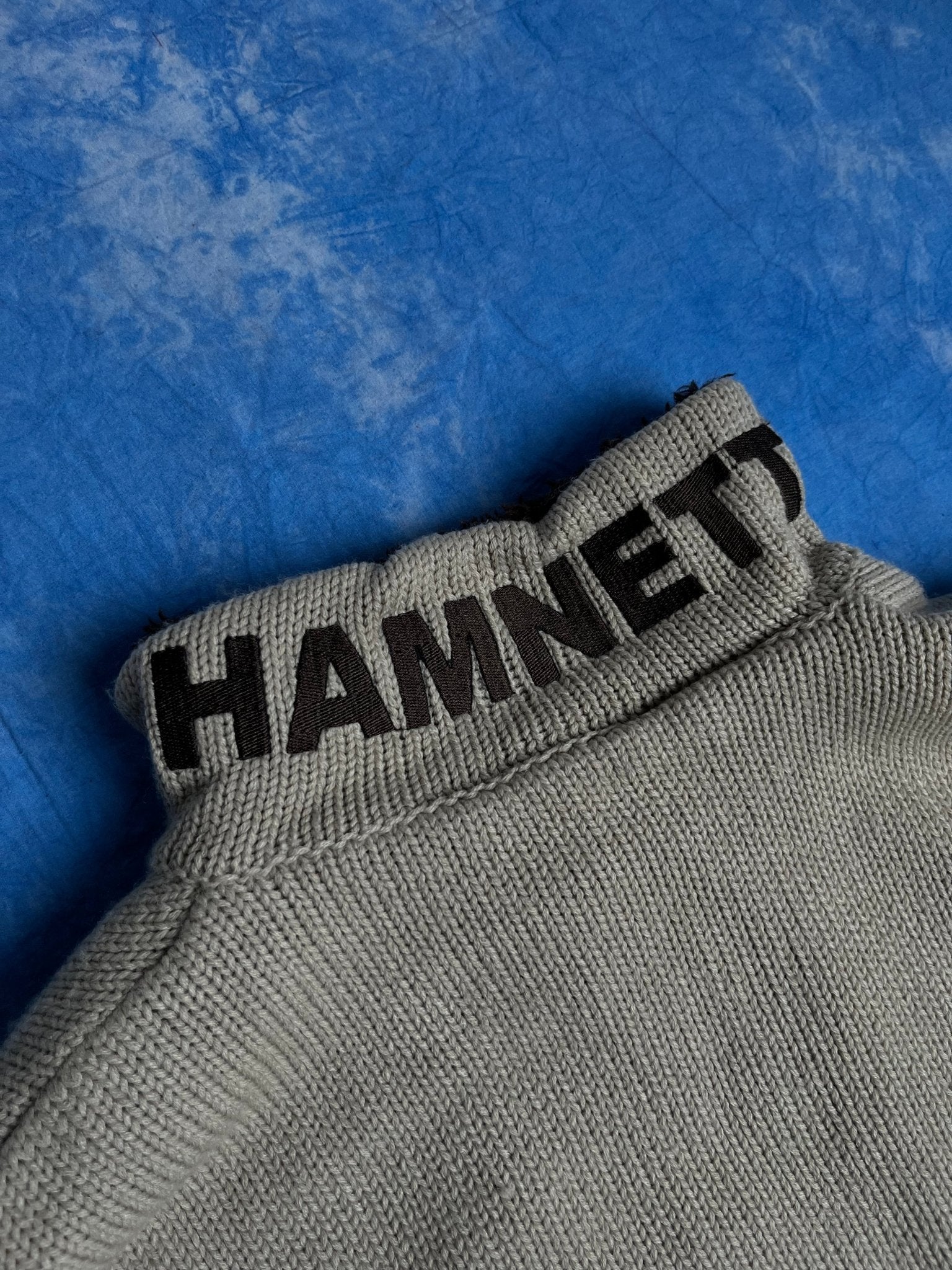 Bluza Zip Katharine Hamnett Wełniany Blend 90s L | Piggy Boxer Vintage Shop