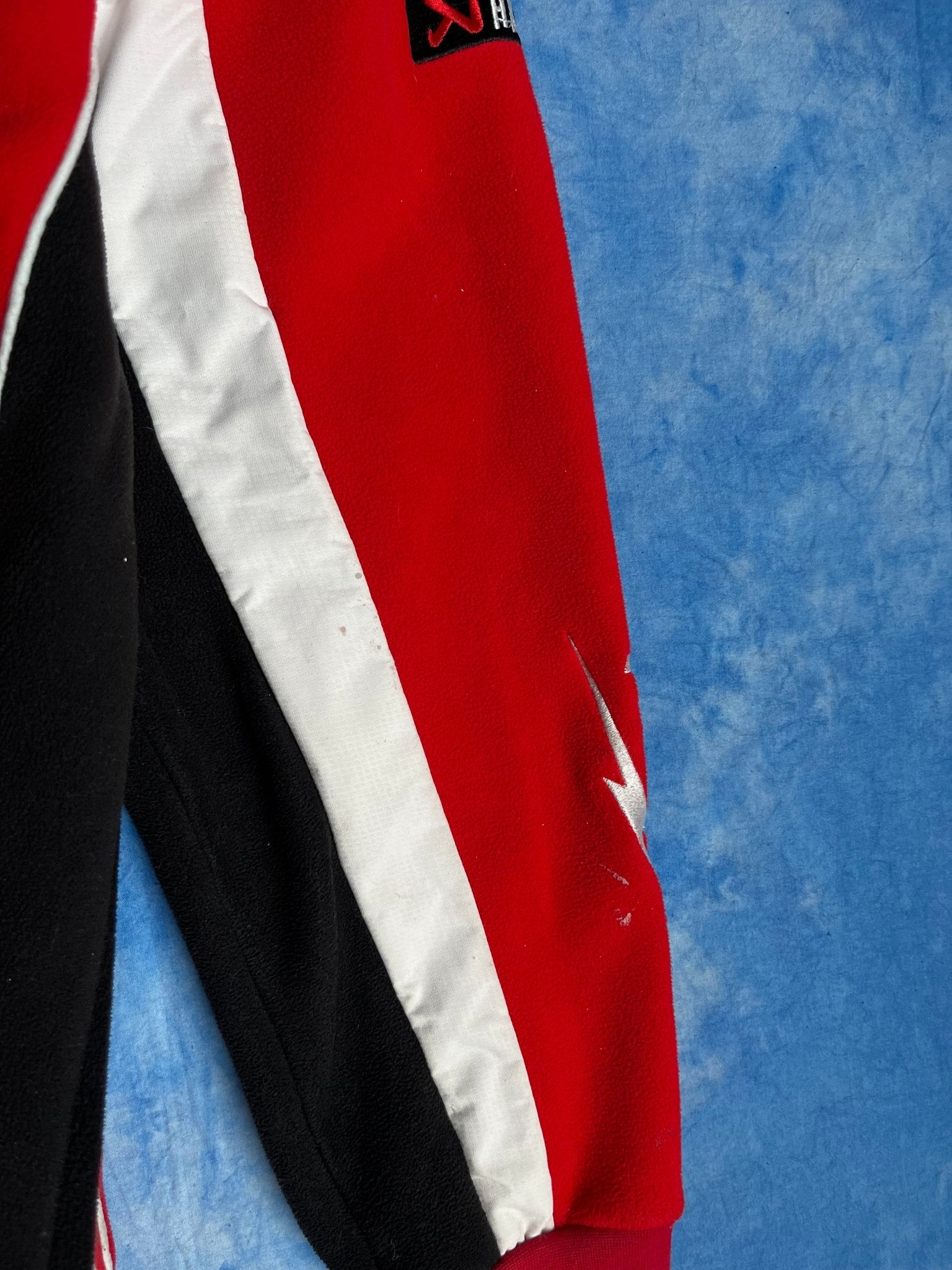 Bluza Zip Polarowa Milwaukee BMW Gulf Pirelli 00s L | Piggy Boxer Vintage Shop