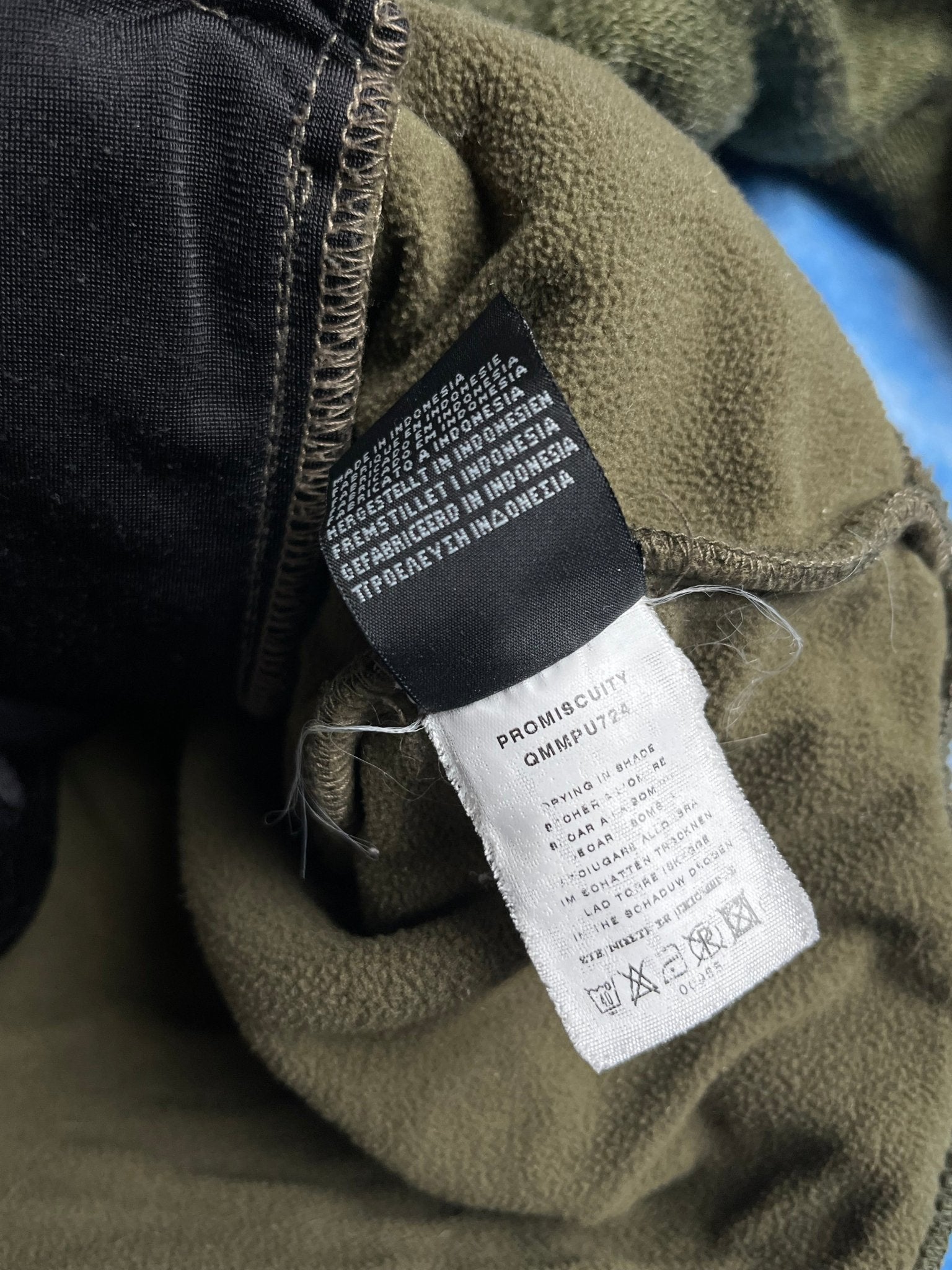 Bluza Zip Polarowa QuikSilver Wełniany Blend 00s M | Piggy Boxer Vintage Shop