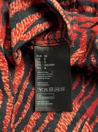 Bluzka Jedwabna Kenzo x H&M Panterka 2016 M | Piggy Boxer Vintage Shop