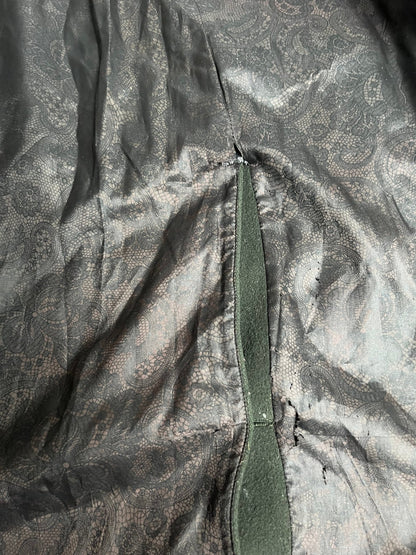 Ciemnozielony Płaszcz Wełniany 80s M - L | Piggy Boxer Vintage Shop