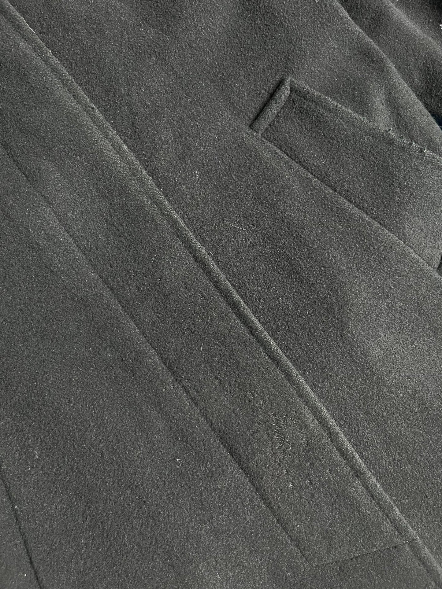 Ciemnozielony Płaszcz Wełniany 80s M - L | Piggy Boxer Vintage Shop