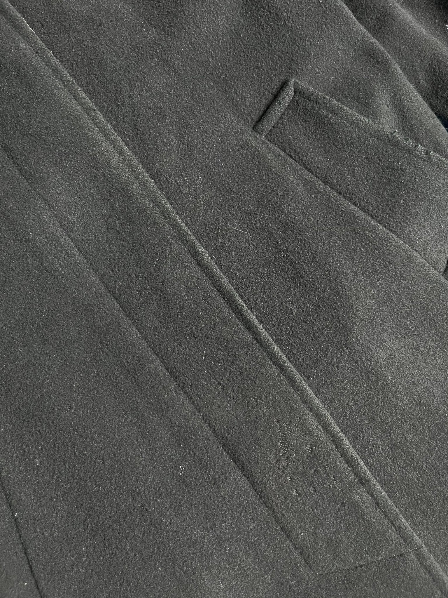 Ciemnozielony Płaszcz Wełniany 80s M - L | Piggy Boxer Vintage Shop