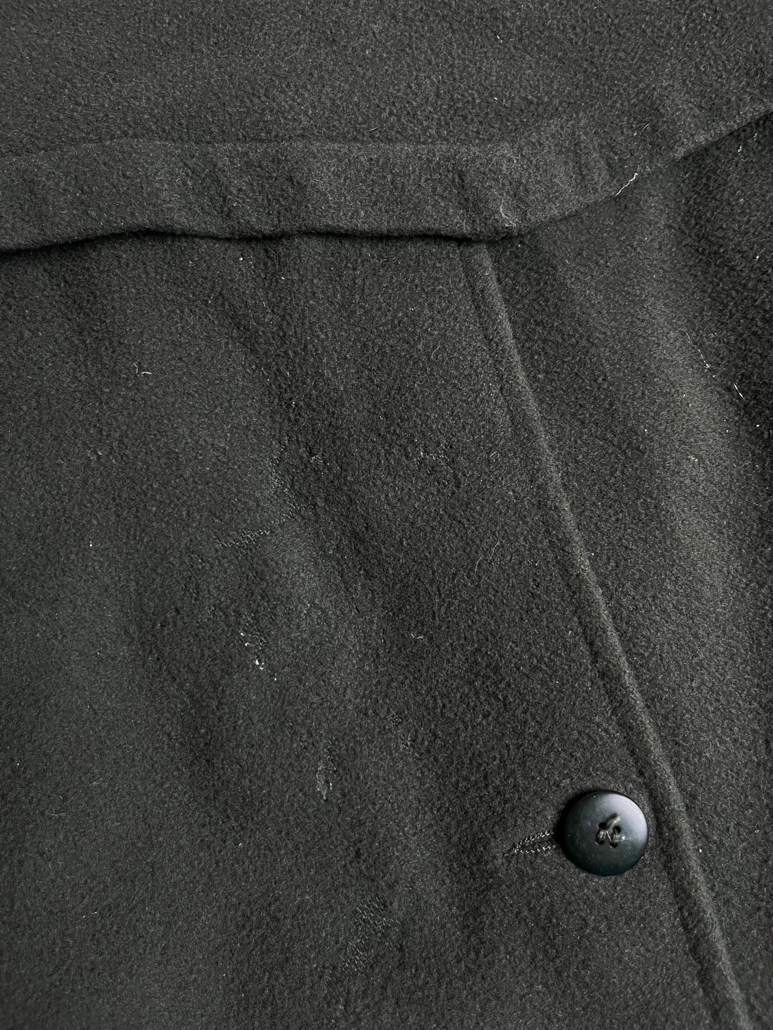 Ciemnozielony Płaszcz Wełniany 80s M - L | Piggy Boxer Vintage Shop