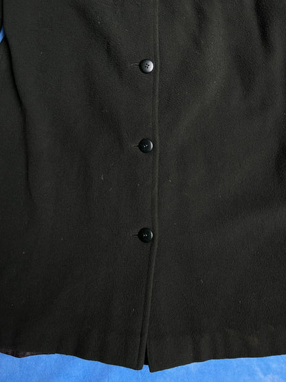 Ciemnozielony Płaszcz Wełniany 80s M - L | Piggy Boxer Vintage Shop