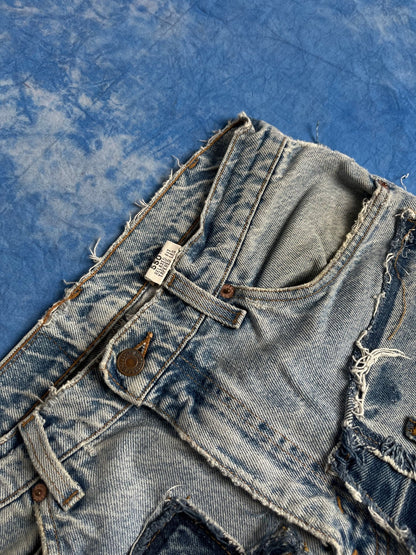 Custom Dzownyy Jeansy Levi's Multipocket z z 1996r M | Piggy Boxer Vintage Shop