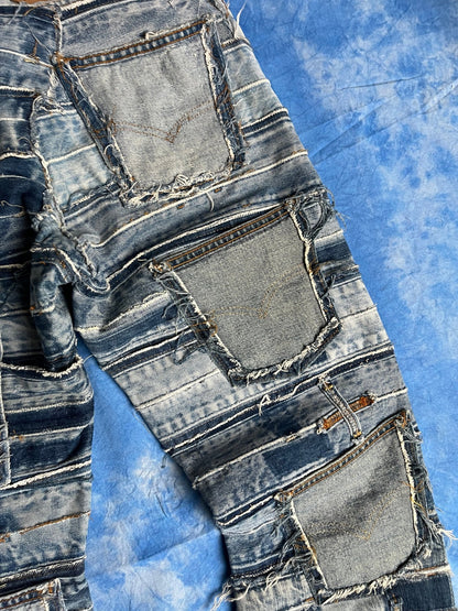 Custom Dzownyy Jeansy Levi's Multipocket z z 1996r M | Piggy Boxer Vintage Shop