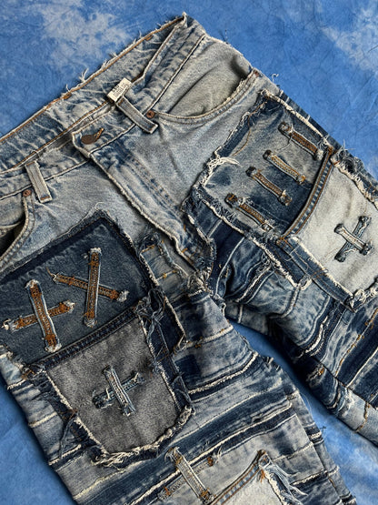 Custom Dzownyy Jeansy Levi's Multipocket z z 1996r M | Piggy Boxer Vintage Shop