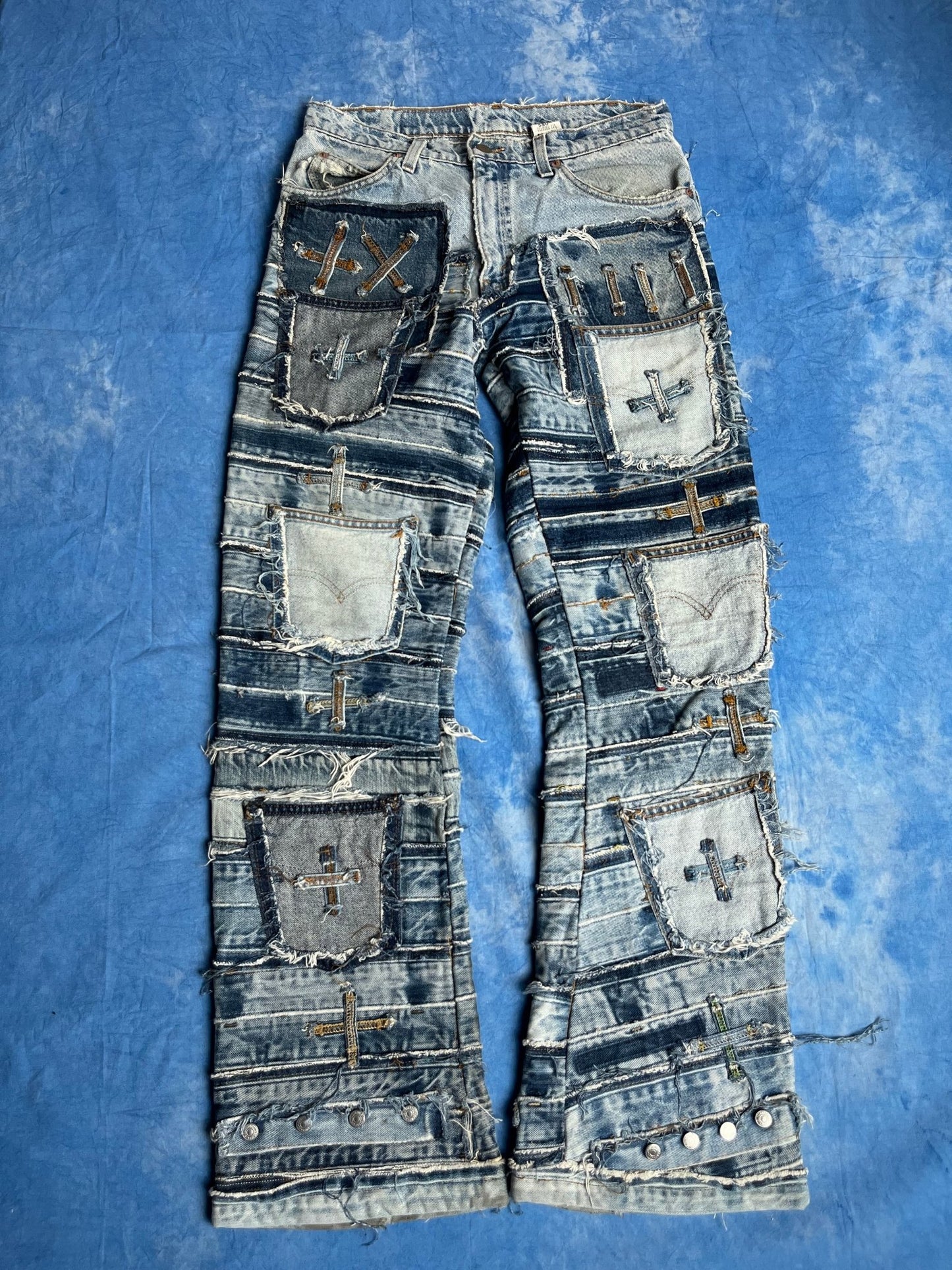 Custom Dzownyy Jeansy Levi's Multipocket z z 1996r M | Piggy Boxer Vintage Shop