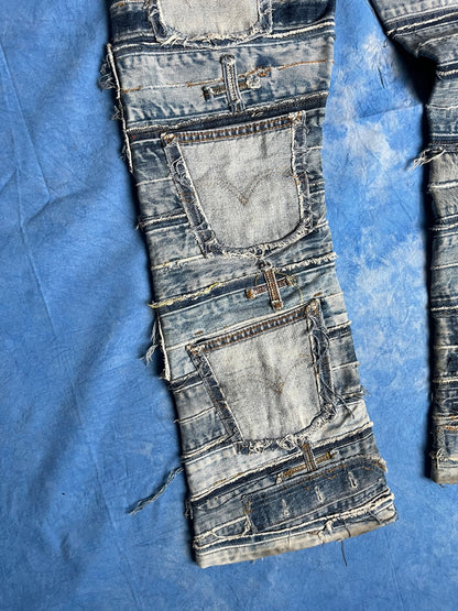 Custom Dzownyy Jeansy Levi's Multipocket z z 1996r M | Piggy Boxer Vintage Shop