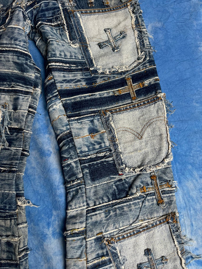 Custom Dzownyy Jeansy Levi's Multipocket z z 1996r M | Piggy Boxer Vintage Shop