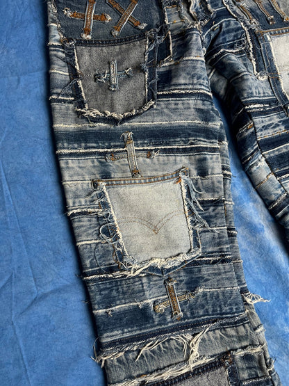 Custom Dzownyy Jeansy Levi's Multipocket z z 1996r M | Piggy Boxer Vintage Shop