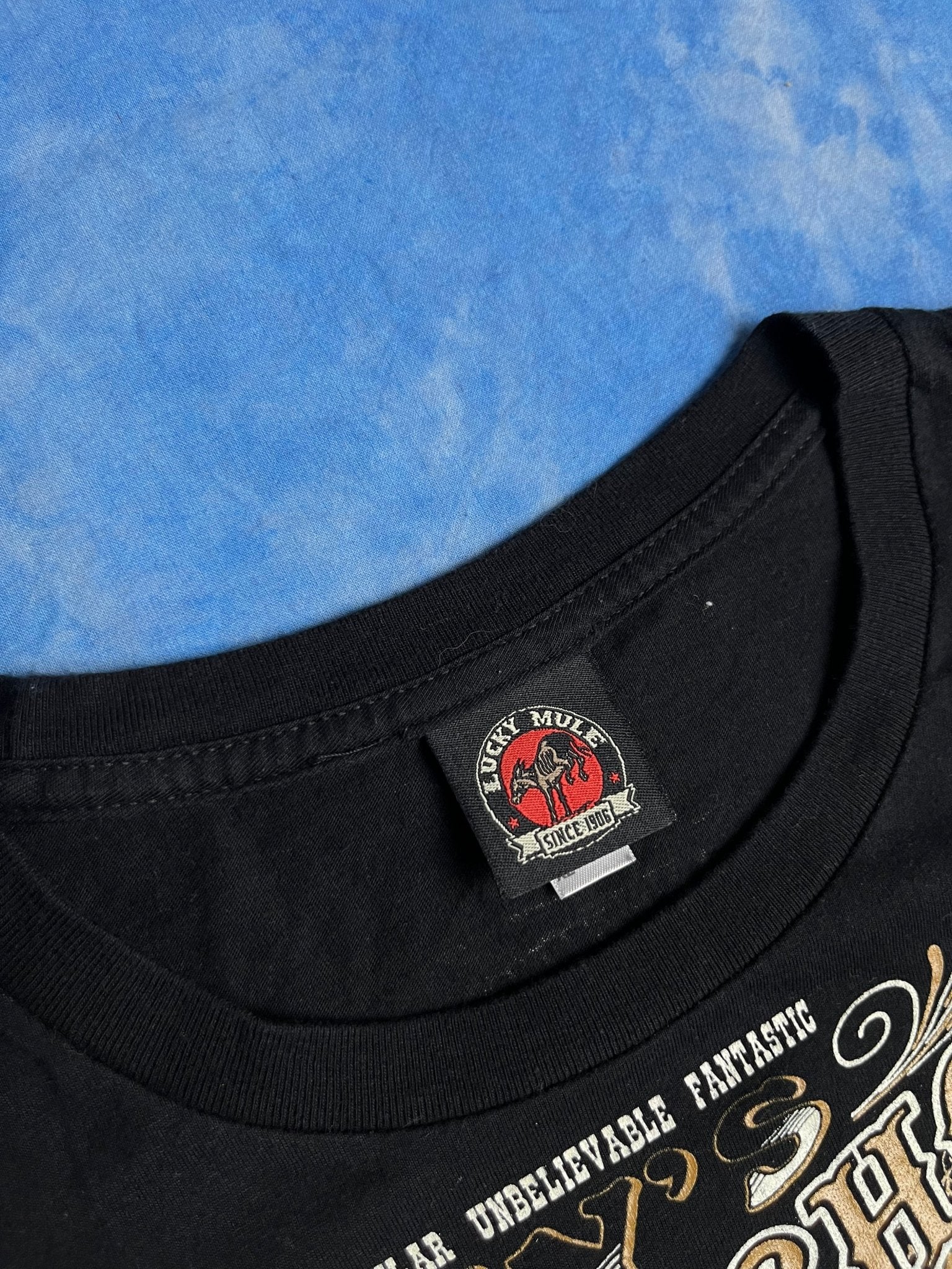 Damska Koszulka Lucky Mule Freakshow XL | Piggy Boxer Vintage Shop