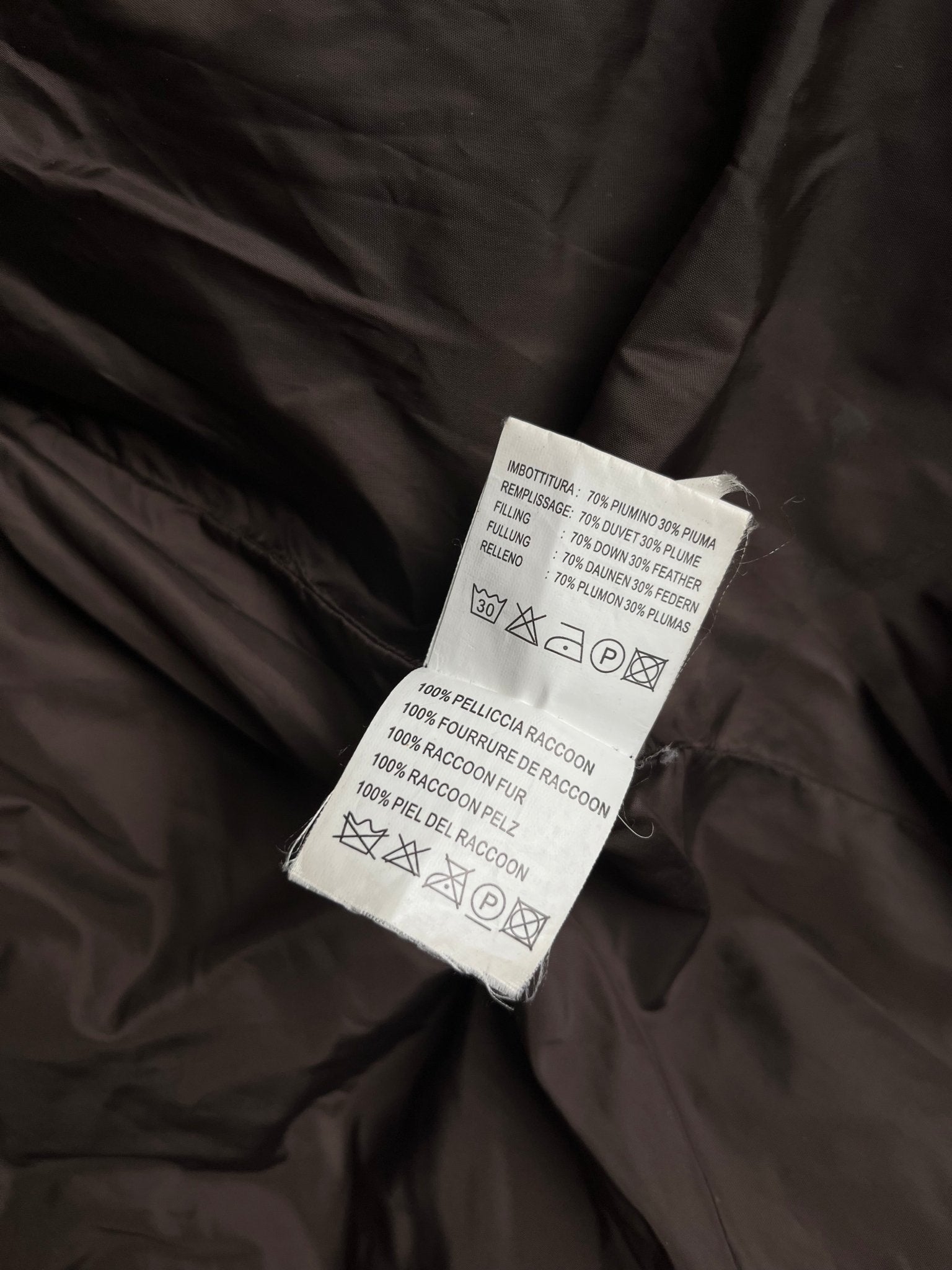 Damska Kurtka Puchowa Missoni z Futrem Kojota 90s S/M | Piggy Boxer Vintage Shop