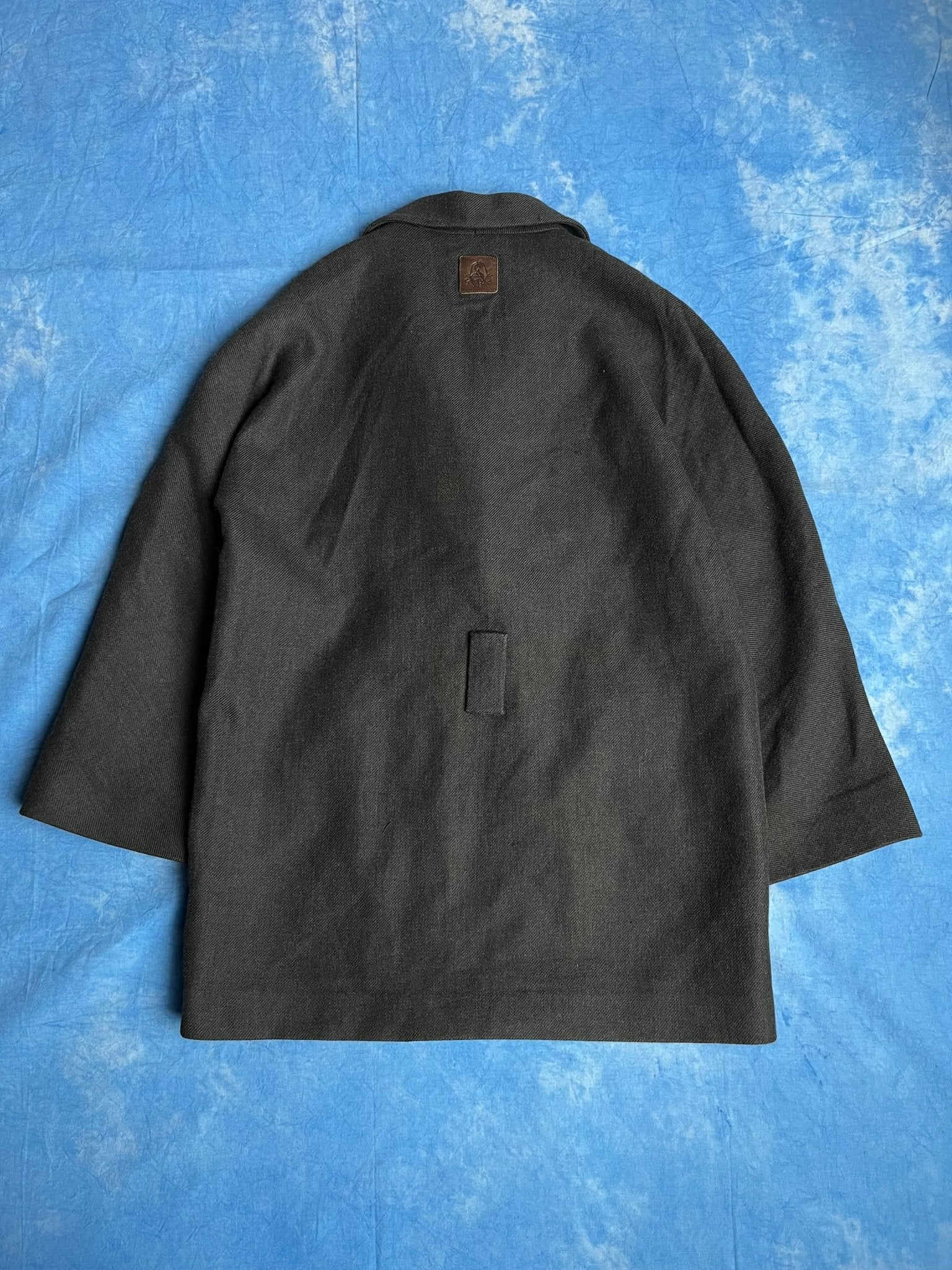 Damski Płaszcz Sandro z Domieszką Wełny 00s L | Piggy Boxer Vintage Shop