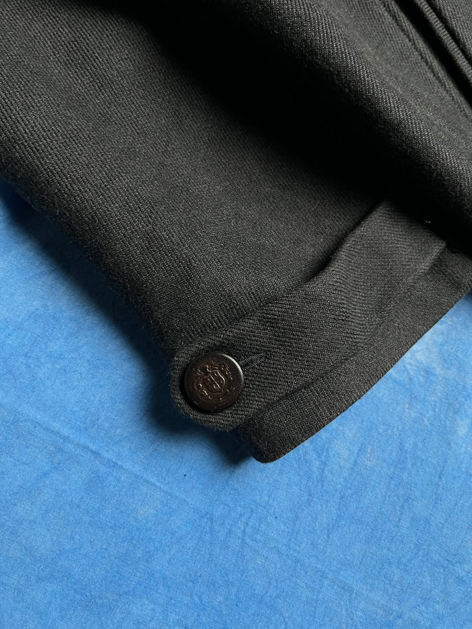 Damski Płaszcz Sandro z Domieszką Wełny 00s L | Piggy Boxer Vintage Shop