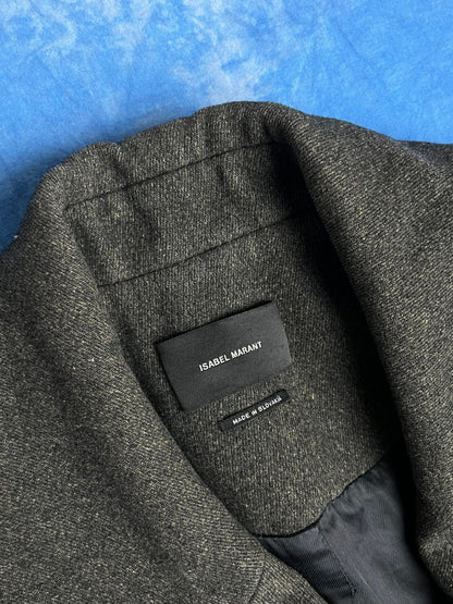 Damski Płaszcz Wełniany Isabel Marant 00s M | Piggy Boxer Vintage Shop
