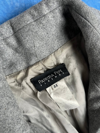 Damski Płaszcz Wełniany Patrizia Pepe 90s S - M | Piggy Boxer Vintage Shop