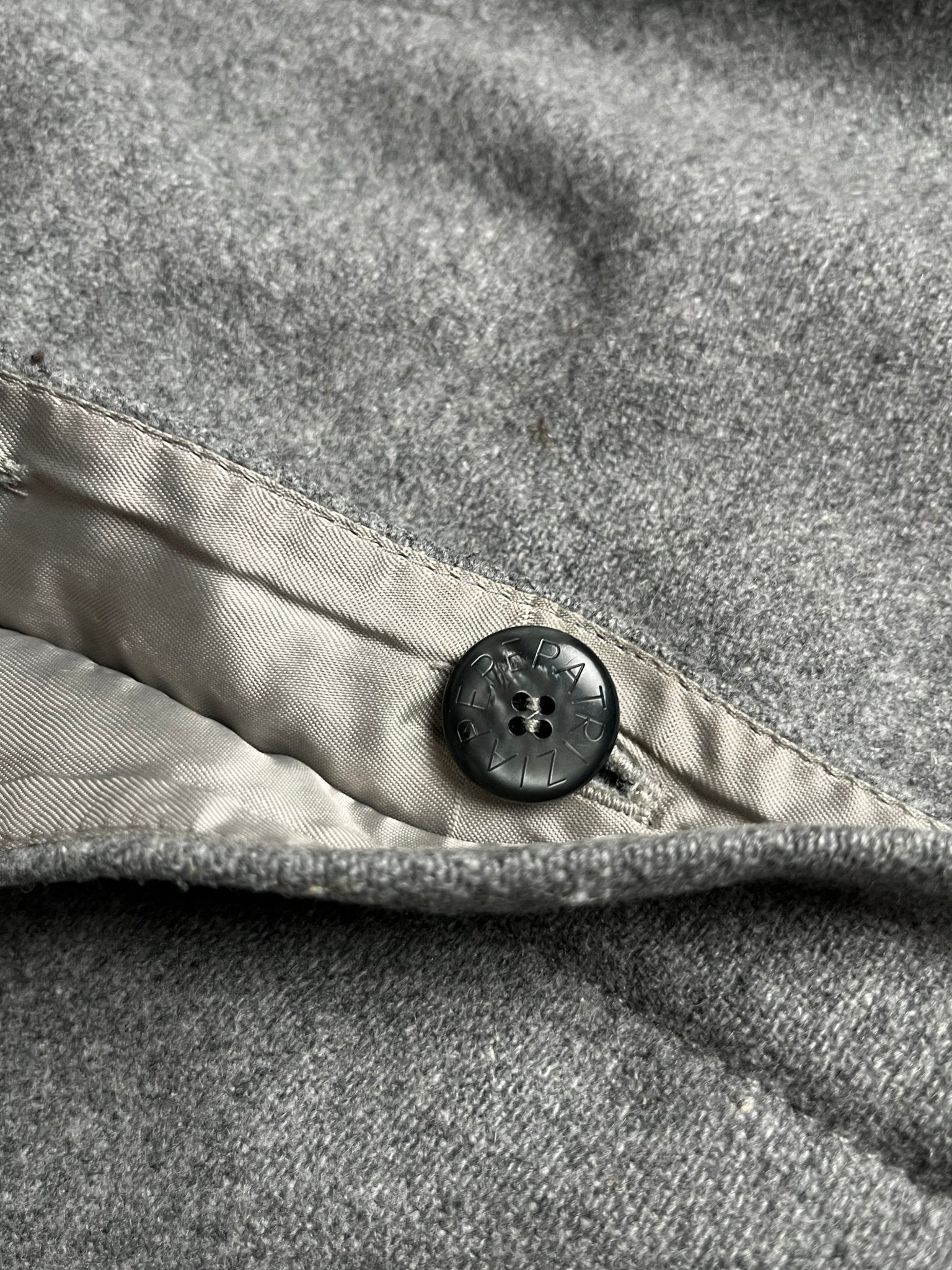 Damski Płaszcz Wełniany Patrizia Pepe 90s S - M | Piggy Boxer Vintage Shop