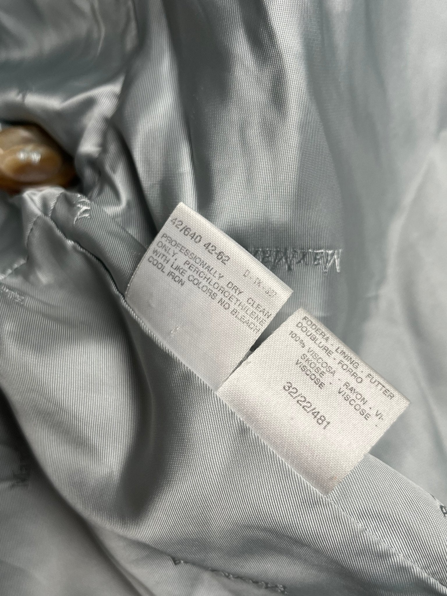 Damski Turkusowy Płaszcz Max Mara Wełniano Kaszmirowy 90s L | Piggy Boxer Vintage Shop