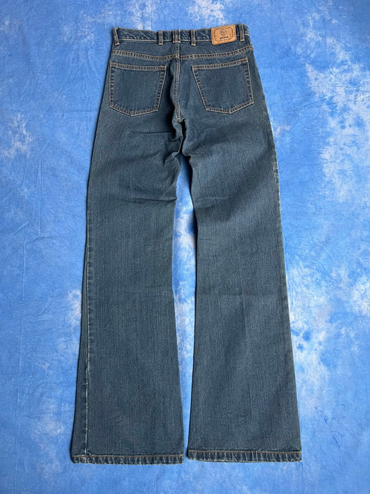 Damskie Dzwony Jeansy Pink Industries Yoke Jr Pants S | Piggy Boxer Vintage Shop