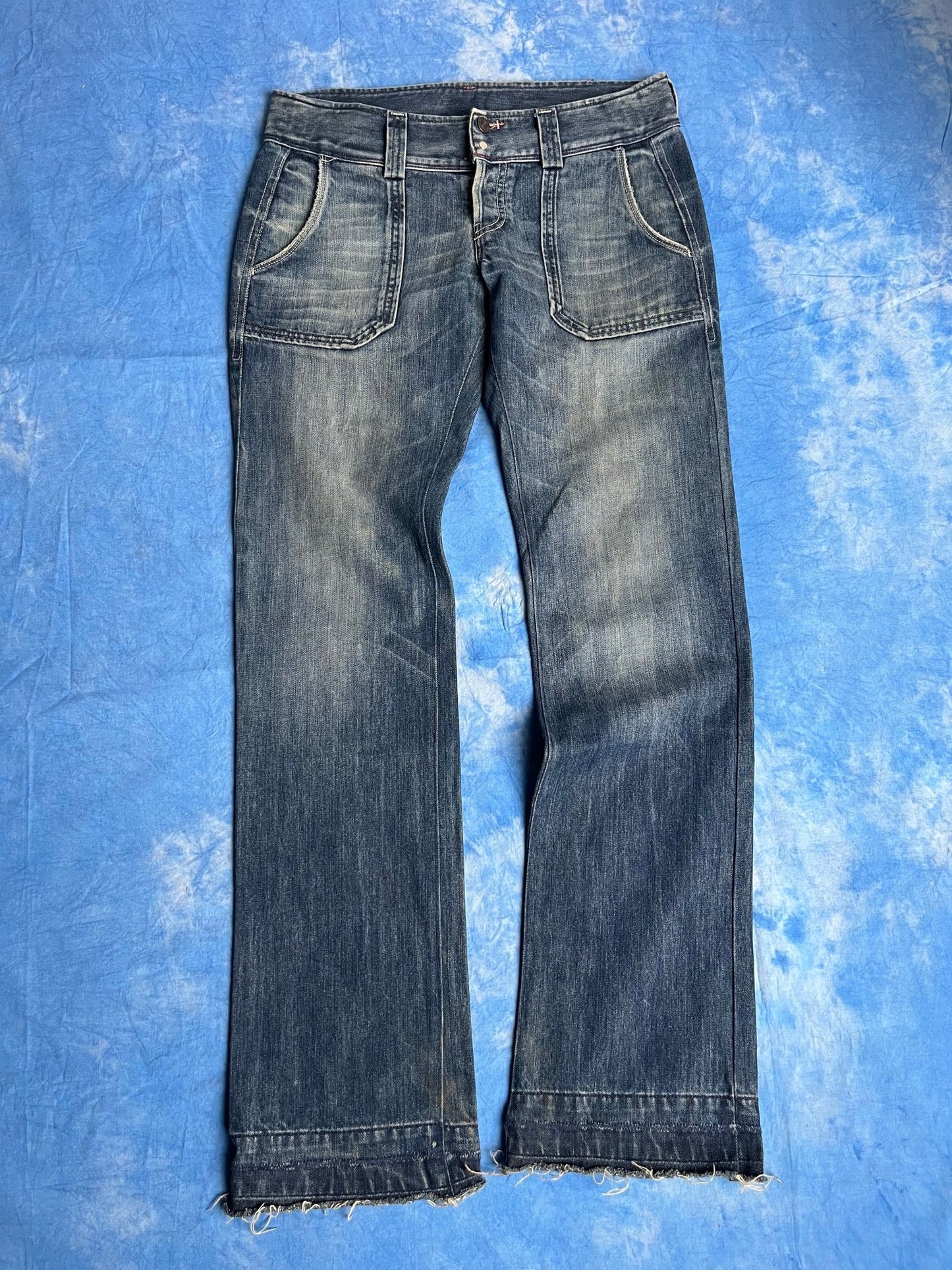 Damskie Jeansy Diesel 00s W29 | Piggy Boxer Vintage Shop