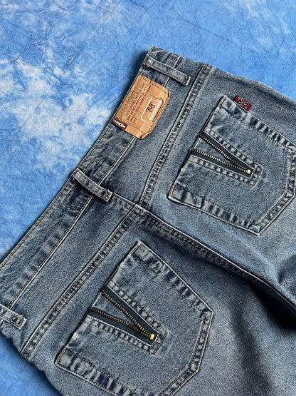 Damskie Jeansy Dzwony Brother 00s XS/S | Piggy Boxer Vintage Shop