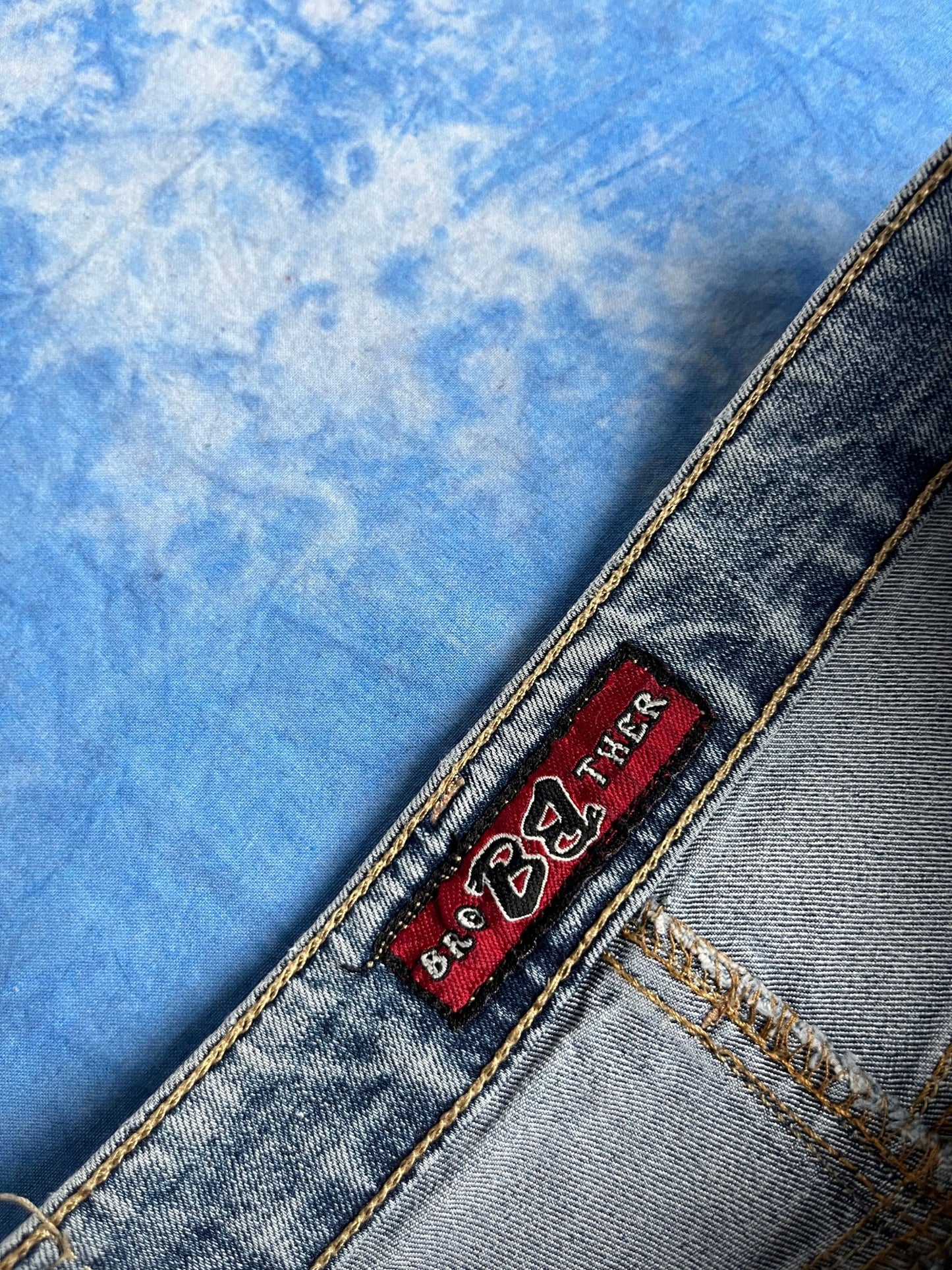 Damskie Jeansy Dzwony Brother 00s XS/S | Piggy Boxer Vintage Shop