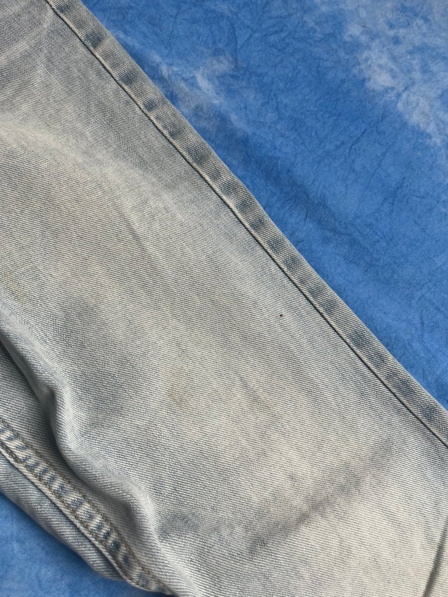 Damskie Jeansy Dzwony Lee Baby Blue 00s XS | Piggy Boxer Vintage Shop