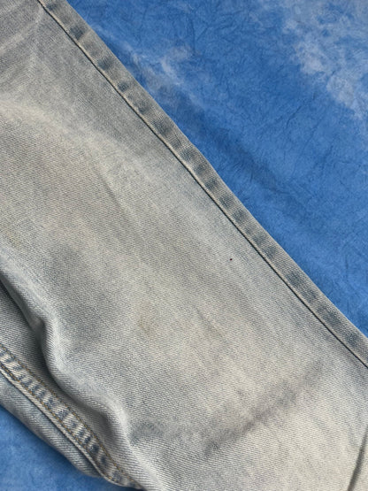 Damskie Jeansy Dzwony Lee Baby Blue 00s XS | Piggy Boxer Vintage Shop