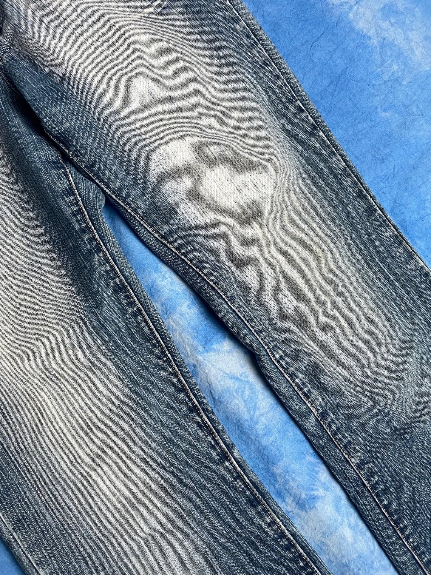 Damskie Jeansy Dzwony MK Jeans 00s W27 | Piggy Boxer Vintage Shop