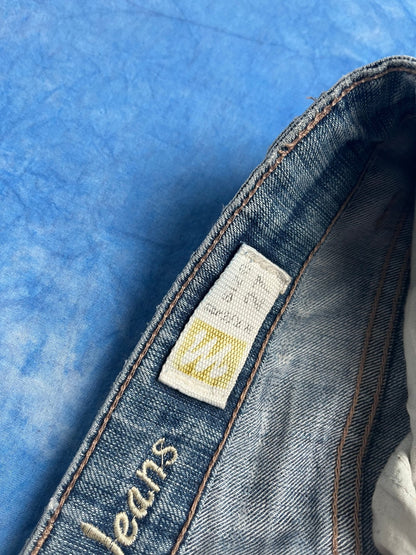 Damskie Jeansy Dzwony MK Jeans 00s W27 | Piggy Boxer Vintage Shop