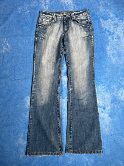 Damskie Jeansy Dzwony MK Jeans 00s W27 | Piggy Boxer Vintage Shop