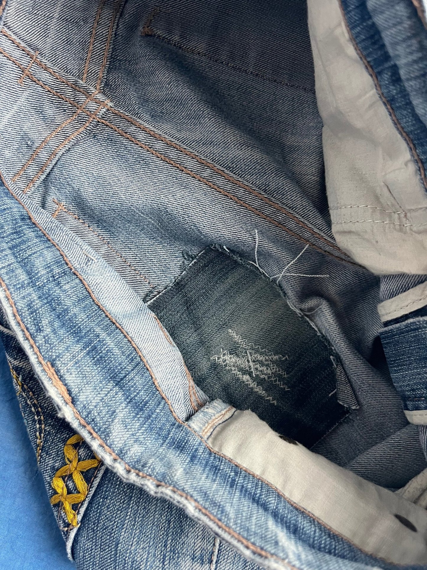 Damskie Jeansy Dzwony MK Jeans 00s W27 | Piggy Boxer Vintage Shop