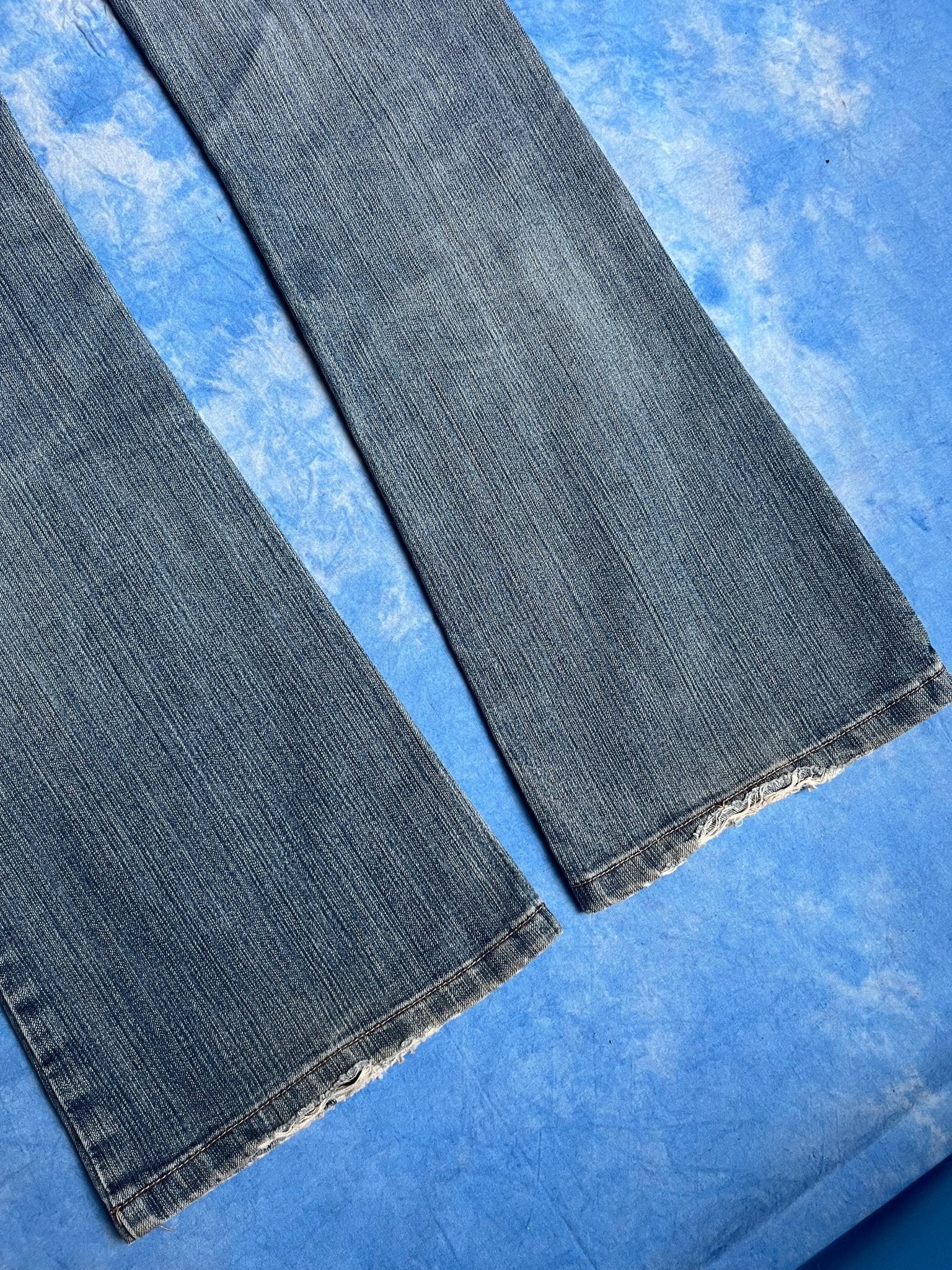 Damskie Jeansy Dzwony MK Jeans 00s W27 | Piggy Boxer Vintage Shop