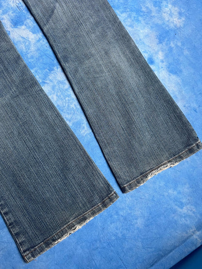 Damskie Jeansy Dzwony MK Jeans 00s W27 | Piggy Boxer Vintage Shop