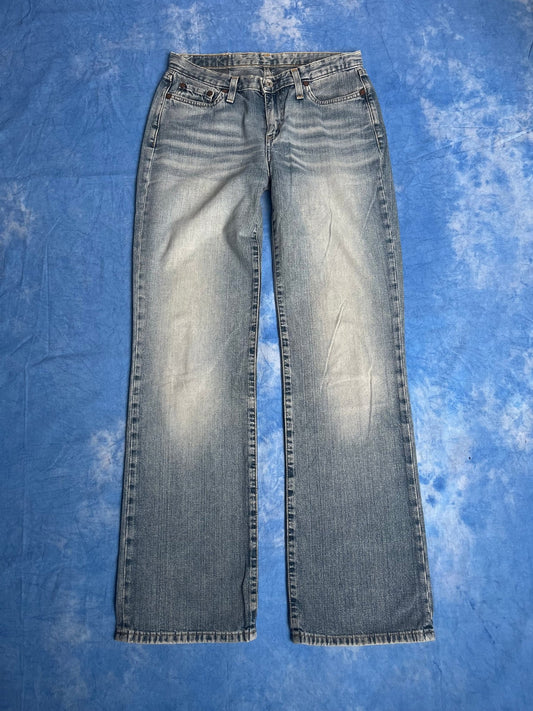 Damskie Jeansy G - Star Raw Low Hip Straight 00s 29x32 | Piggy Boxer Vintage Shop